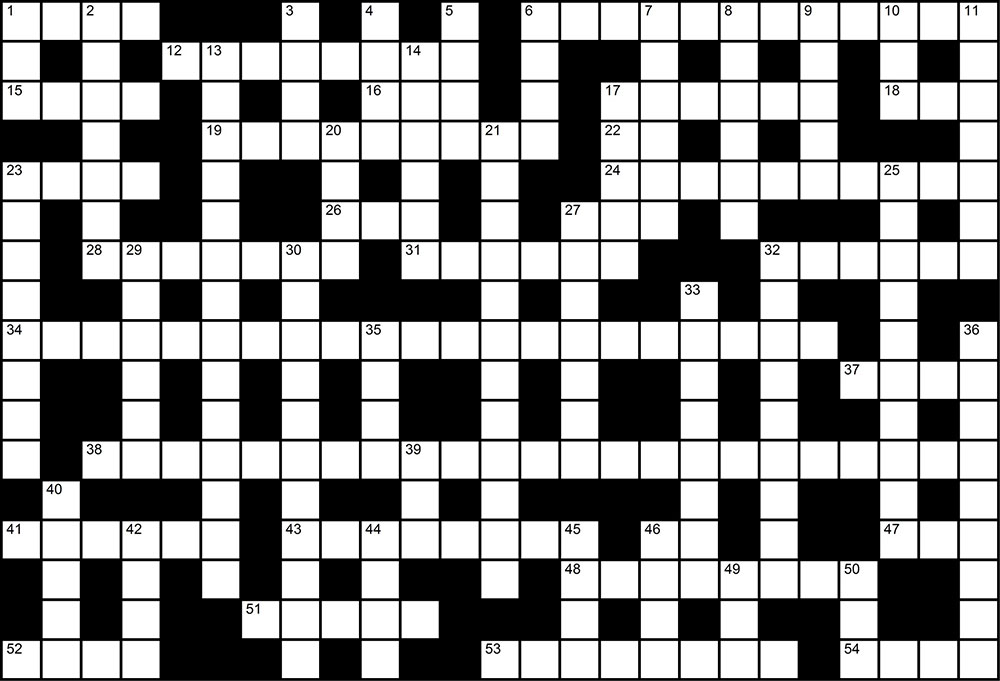 Humph s Holiday Crossword Laterally Speaking Marshwood Vale Magazine