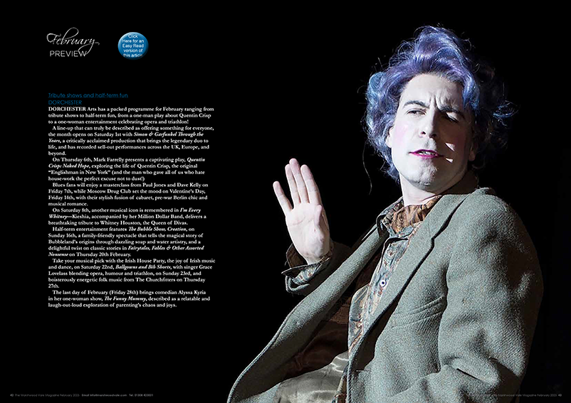 Recent Preview Preview February 2025 - so much to see on stage and screen » Most ...
